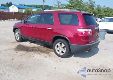 2011 GMC Acadia Sle z USA, uszkodzony, nr VIN 1GKKRPED2BJ122282